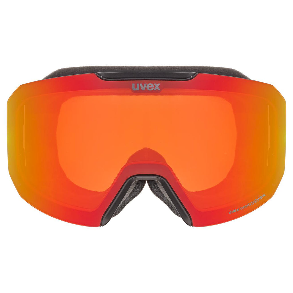 uvex evidnt ATTRACT blk dl/FM red-orange