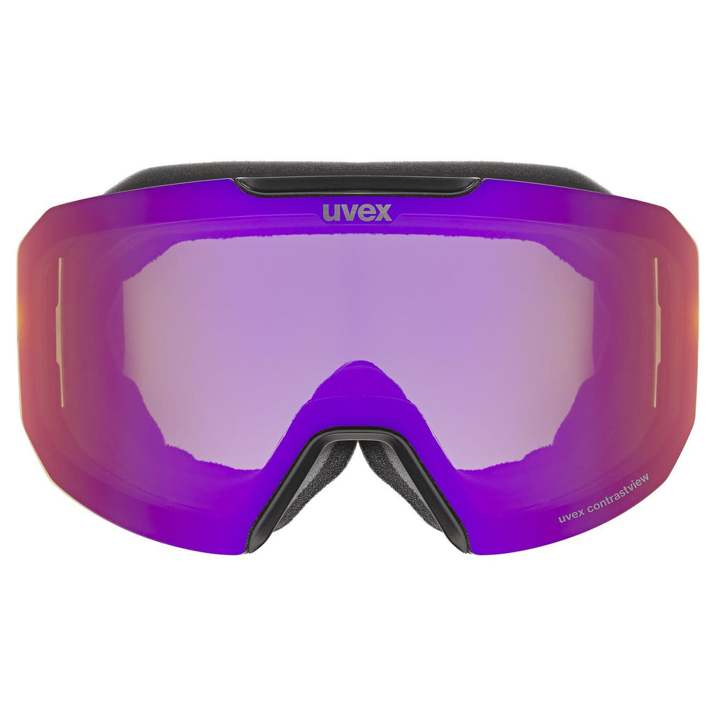 uvex evidnt ATTRACT blk dl/FM ruby-green