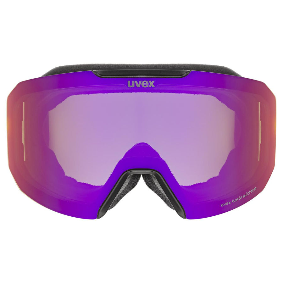 uvex evidnt ATTRACT blk dl/FM ruby-green