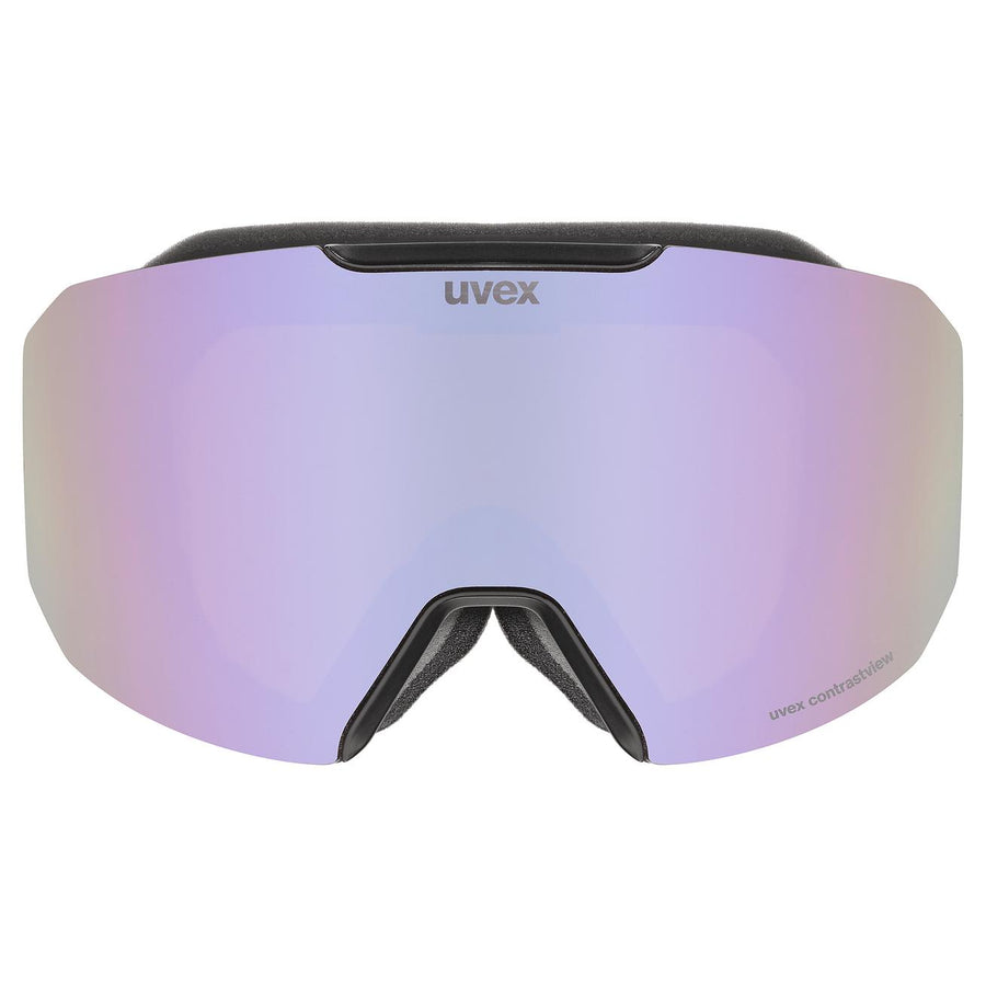 uvex evidnt ATTRACT S blk dl/FM lav-gree
