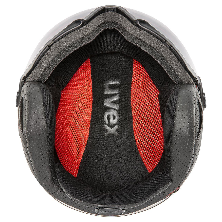 uvex instinct visor fier red-black