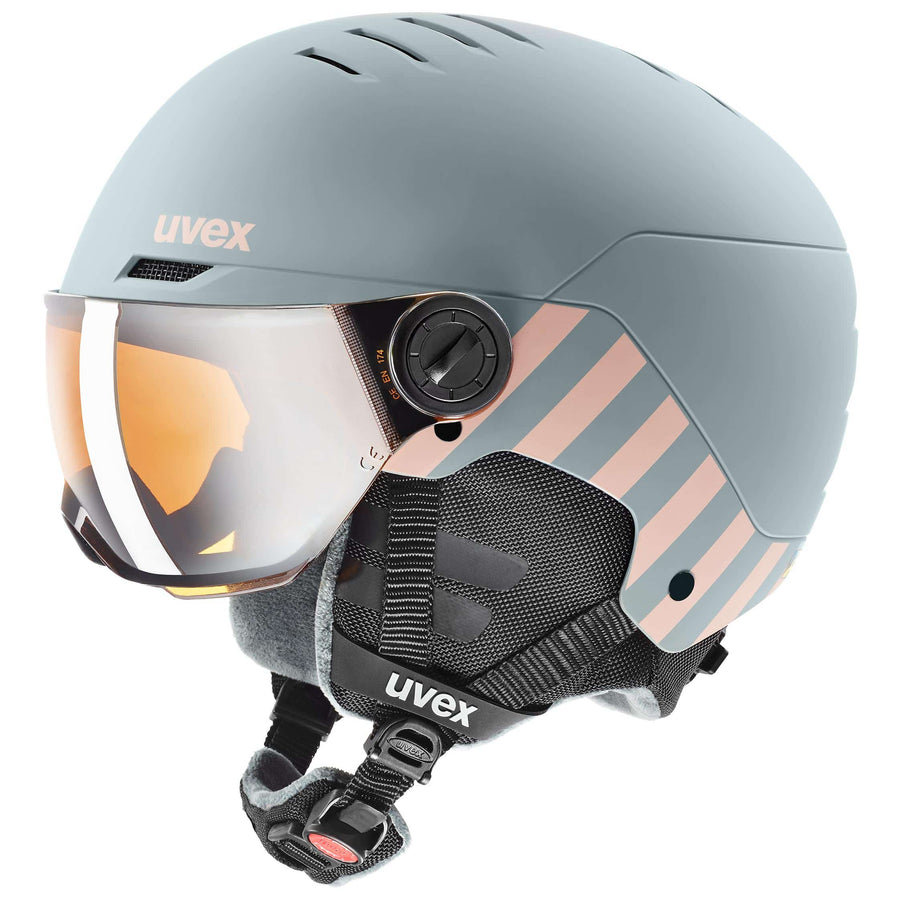uvex rocket jr. vis rhino-blush