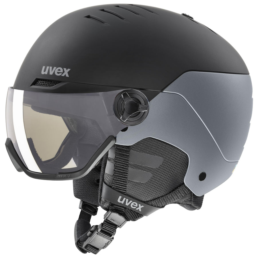 uvex wanted vis pro V blck-silvr