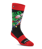 Santa Cruz Sock Red Black