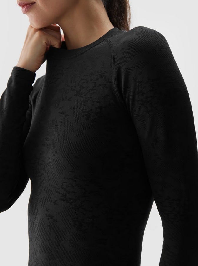 4F SEAMLESS UNDERWEAR, DEEP BLACK ALLOVER/176