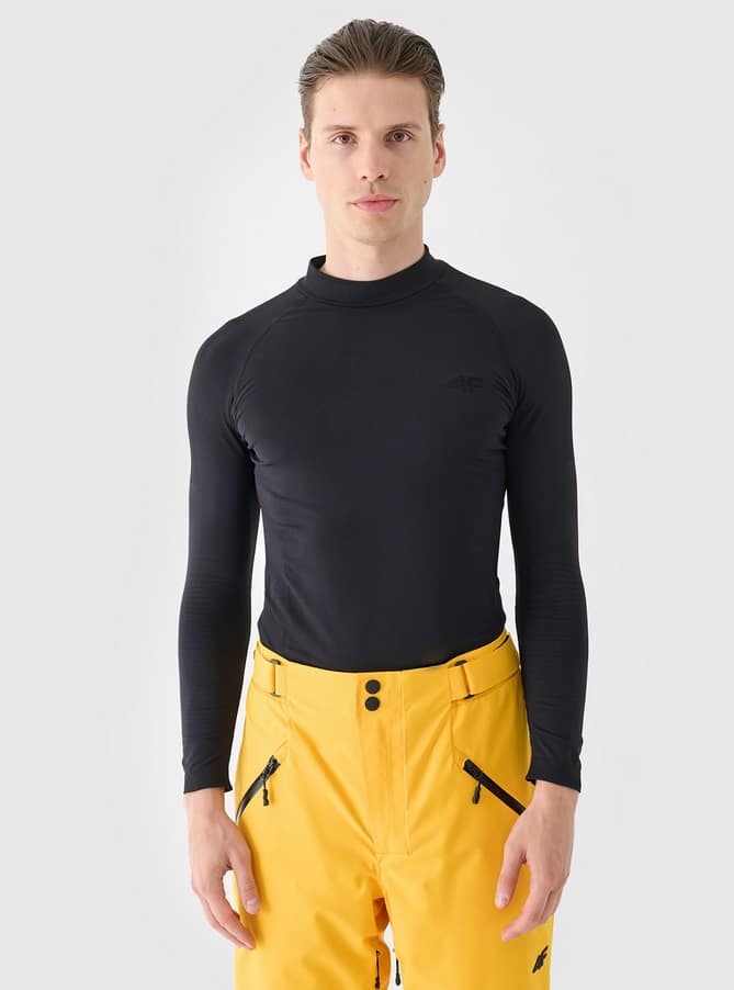 4F SEAMLESS UNDERWEAR, DEEP BLACK/170