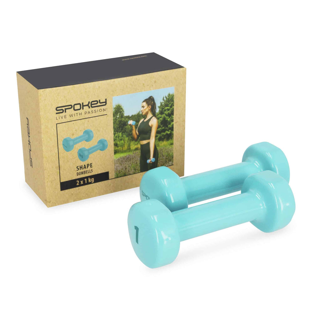 Spokey SHAPE 2x1kg hanteles