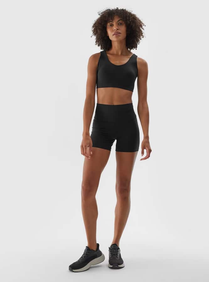 4F SHORT TIGHTS FNK, DEEP BLACK