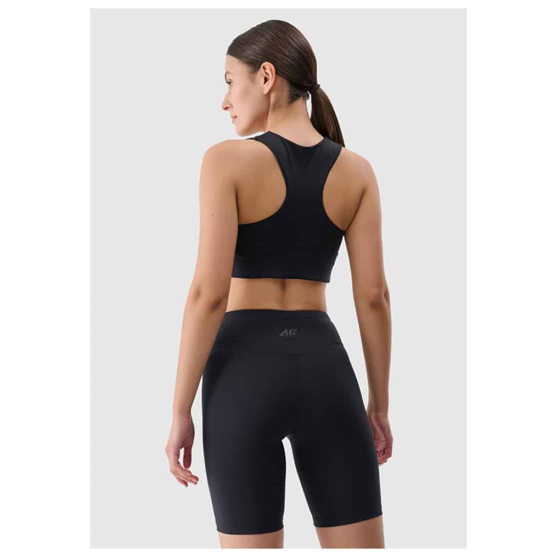 4F SHORT TIGHTS FNK, DEEP BLACK/020