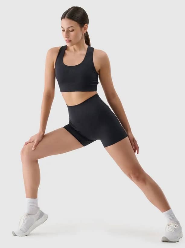 4F SHORT TIGHTS FNK, DEEP BLACK/021