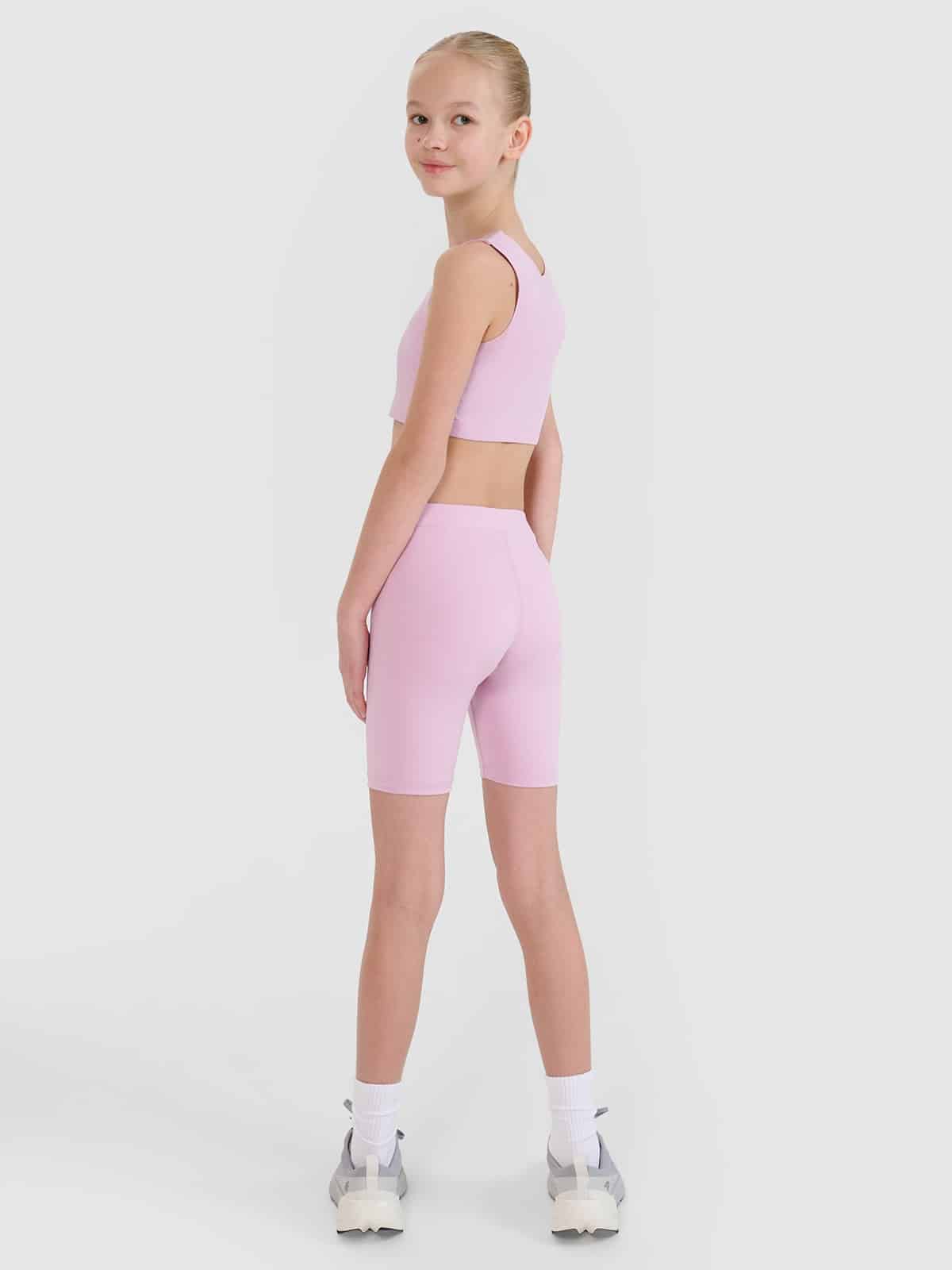 4F SHORT TIGHTS FNK, LIGHT PINK/041