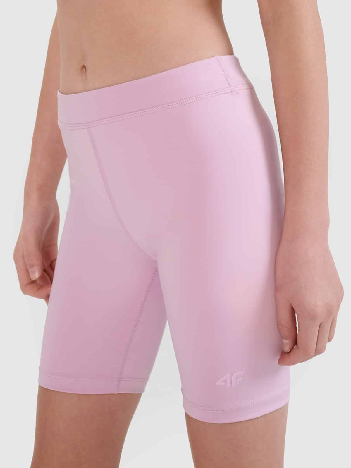 4F SHORT TIGHTS FNK, LIGHT PINK/041