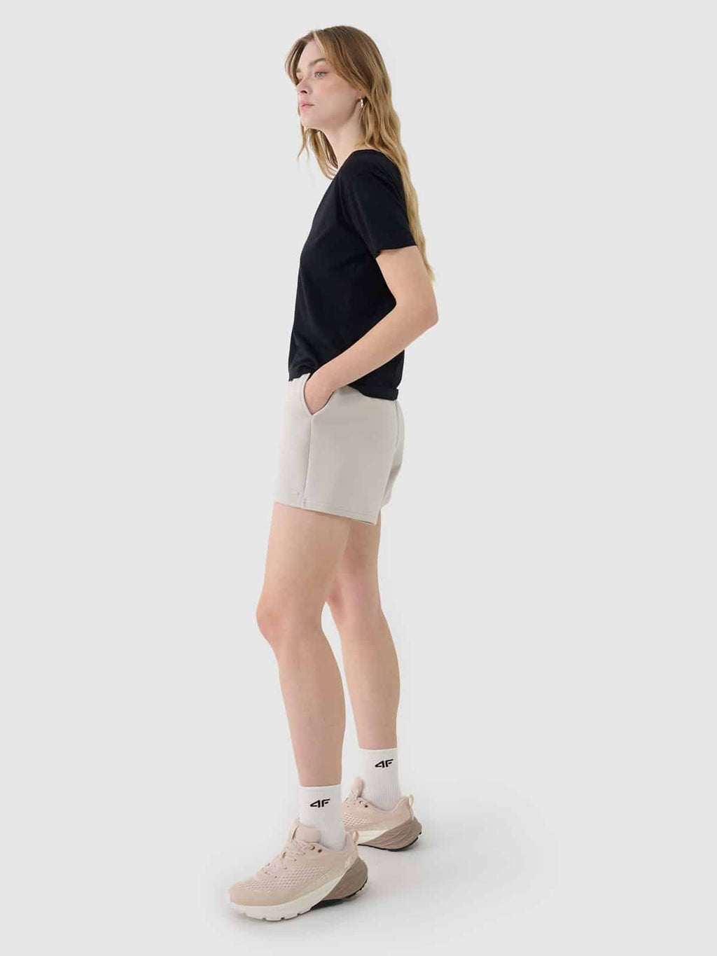 4F SHORTS CAS, BEIGE/540