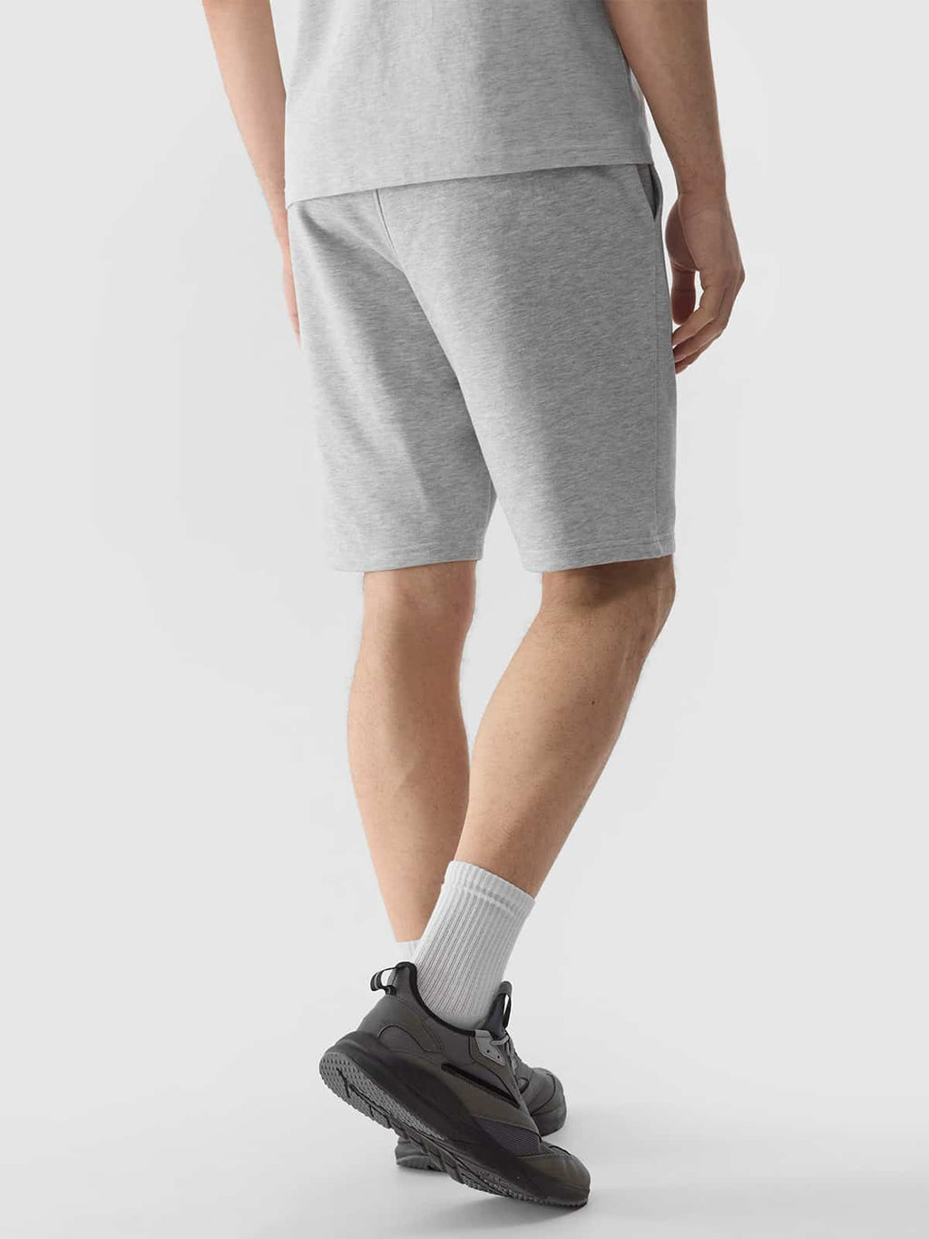 4F SHORTS CAS COLD LIGHT GREY MELANGE