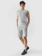 4F SHORTS CAS COLD LIGHT GREY MELANGE