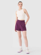 4F SHORTS CAS, DARK VIOLET/542