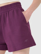4F SHORTS CAS, DARK VIOLET/542