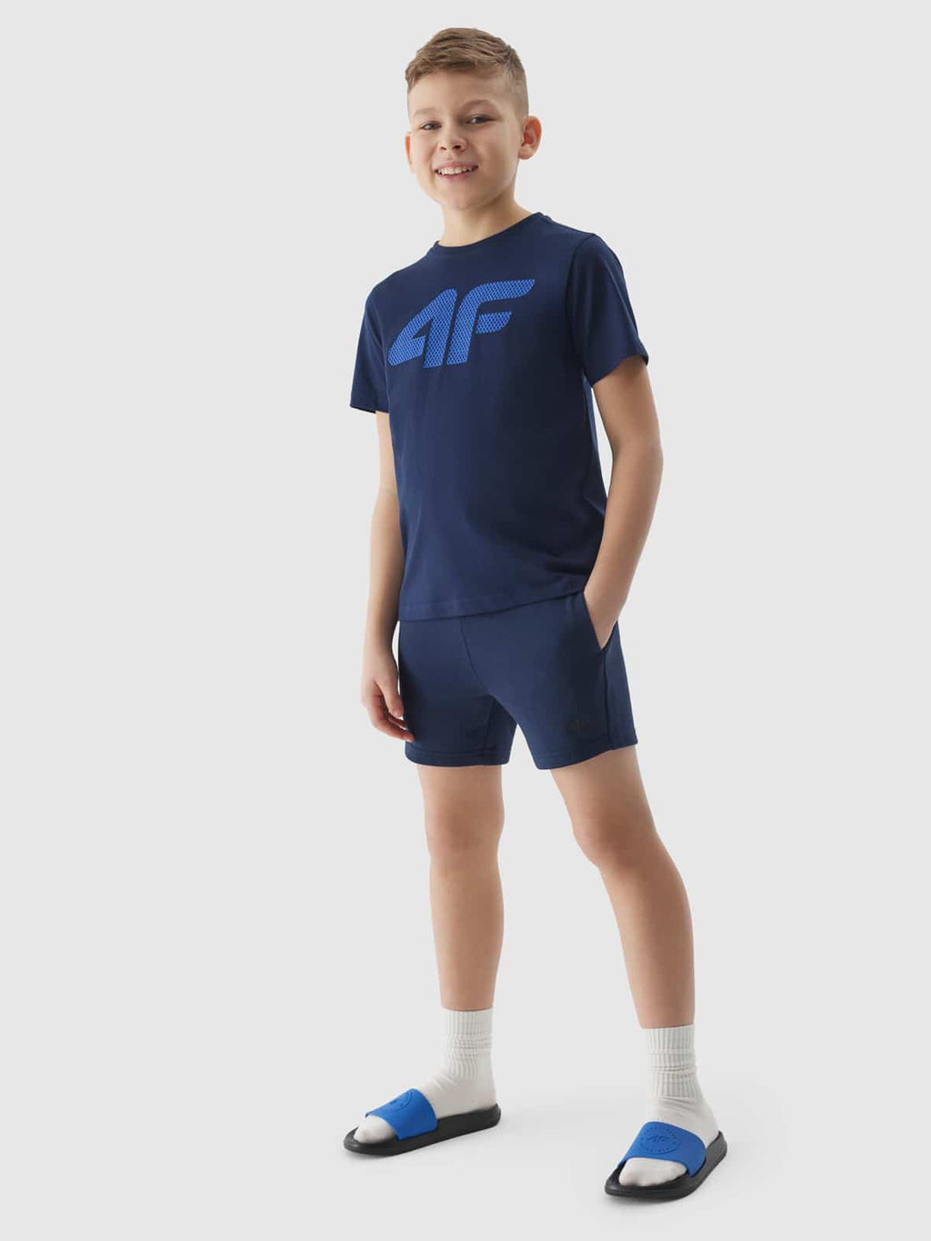 4F SHORTS CAS, NAVY kids