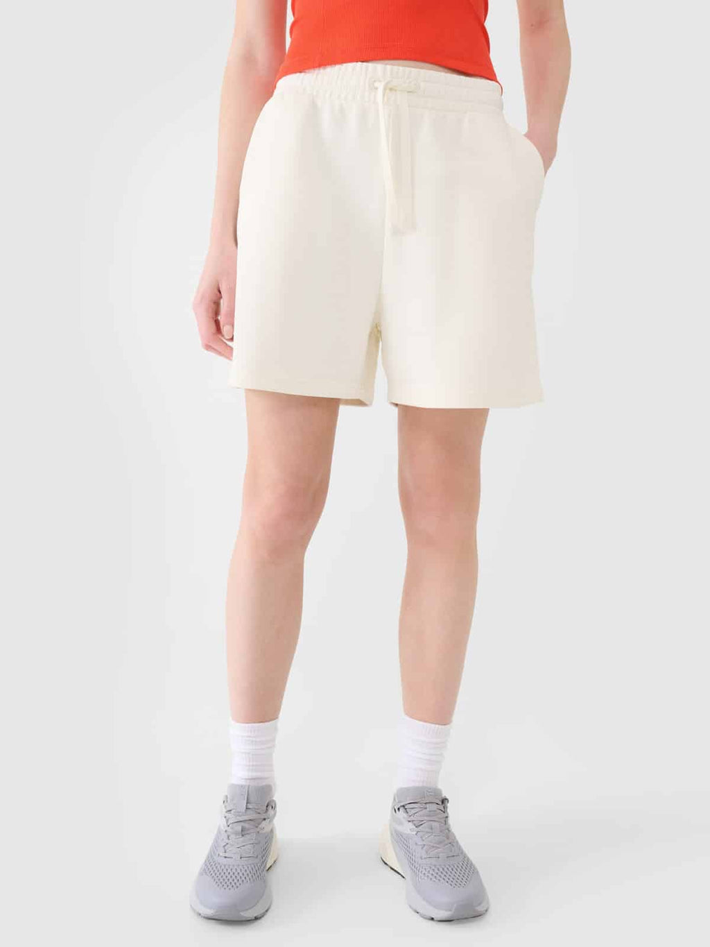 4F SHORTS CAS, OFF WHITE/529