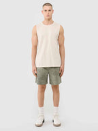 4F SHORTS CAS, OLIVE ALLOVER
