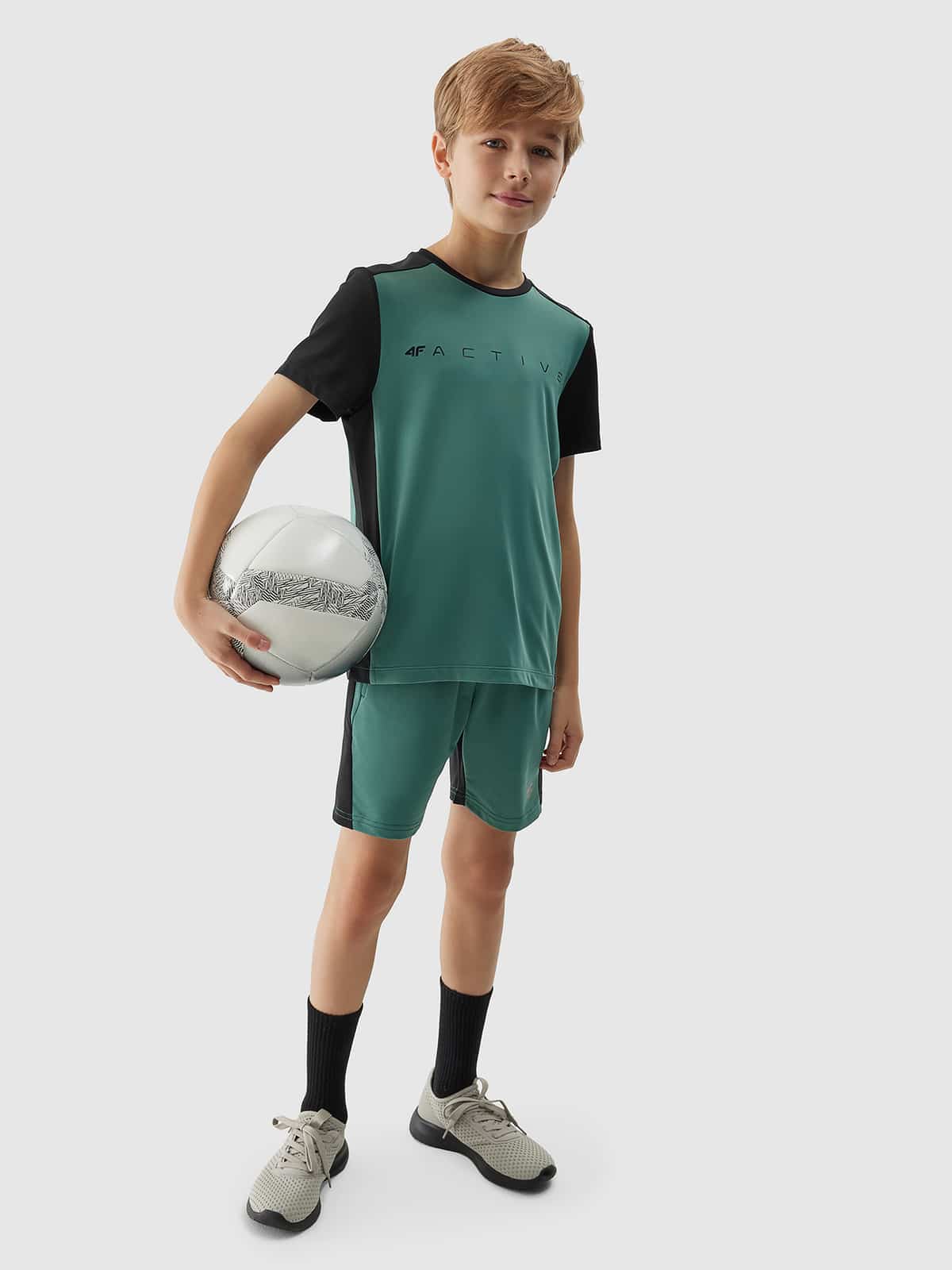 4F SHORTS FNK, GREEN kids