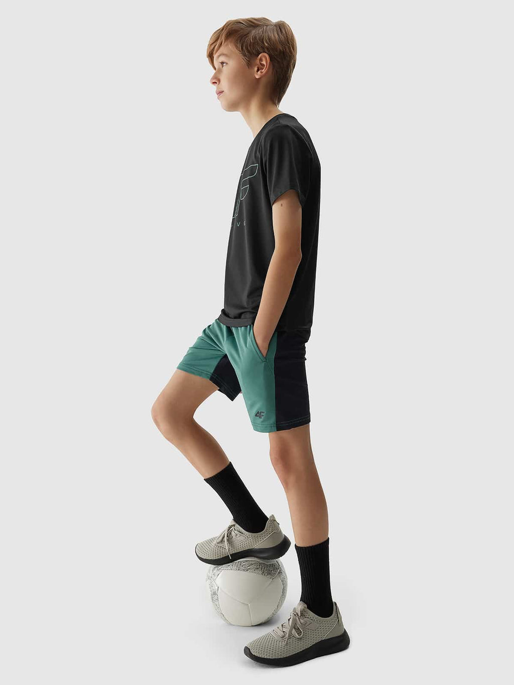 4F SHORTS FNK, GREEN kids