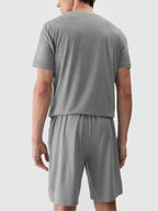 4F SHORTS FNK, GREY MELANGE/0911