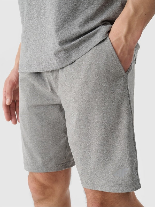 4F SHORTS FNK, GREY MELANGE/0911