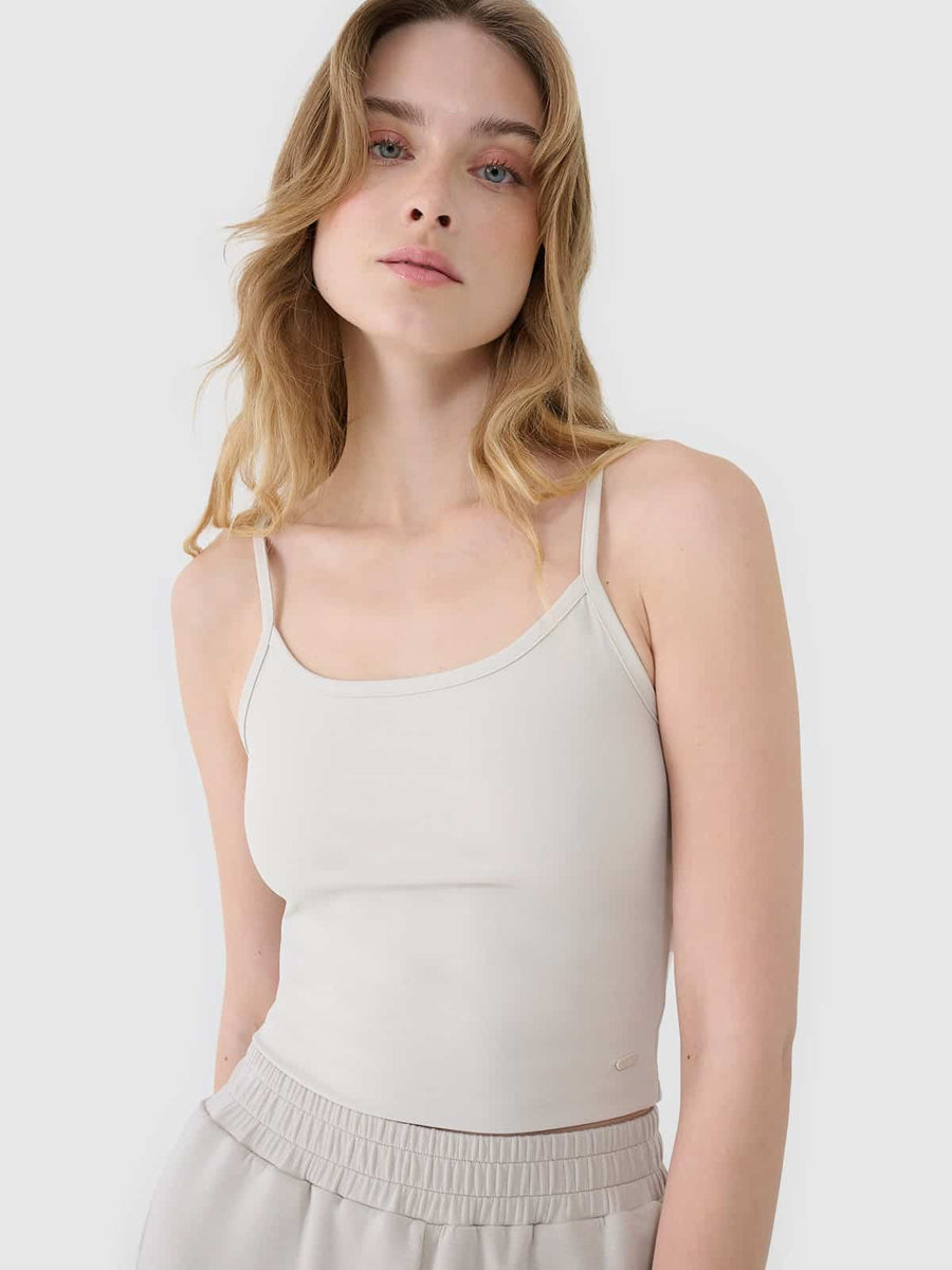 4F SLEEVELESS, BEIGE/127
