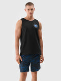 4F SLEEVELESS, DEEP BLACK/122