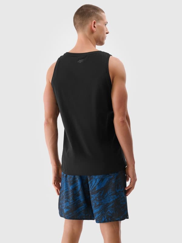 4F SLEEVELESS, DEEP BLACK/122