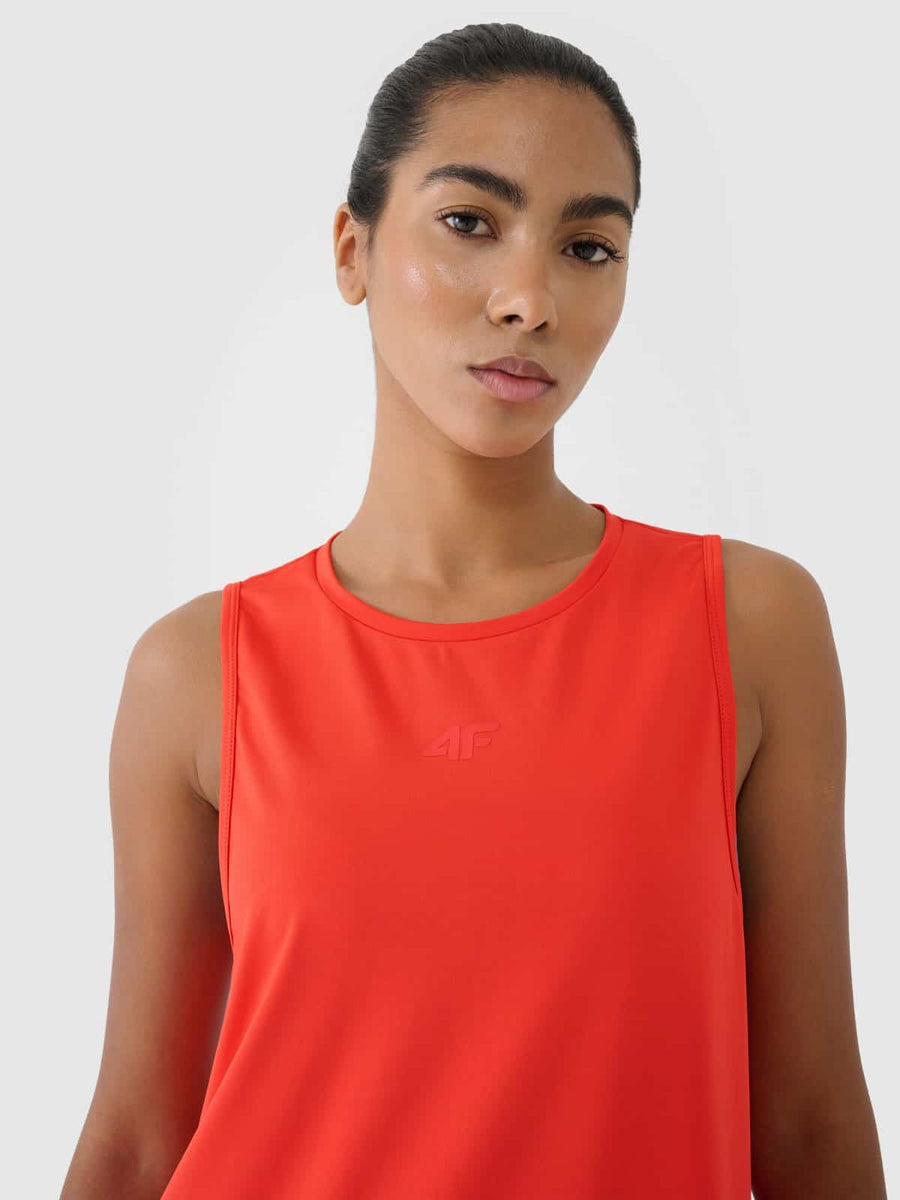 4F SLEEVELESS FNK, RED/415