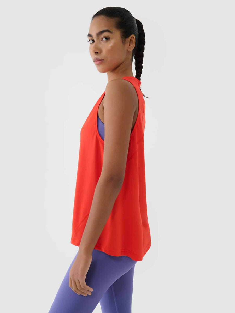 4F SLEEVELESS FNK, RED/415