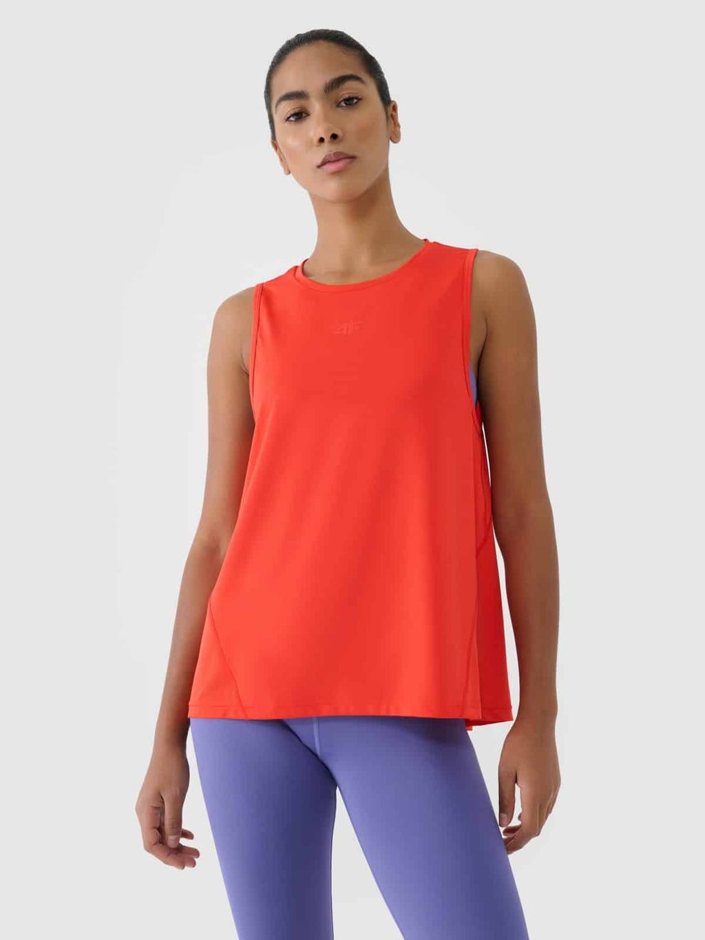 4F SLEEVELESS FNK, RED/415