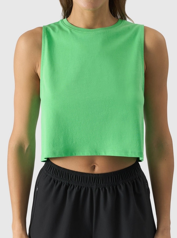 4F SLEEVELESS, GREEN/071