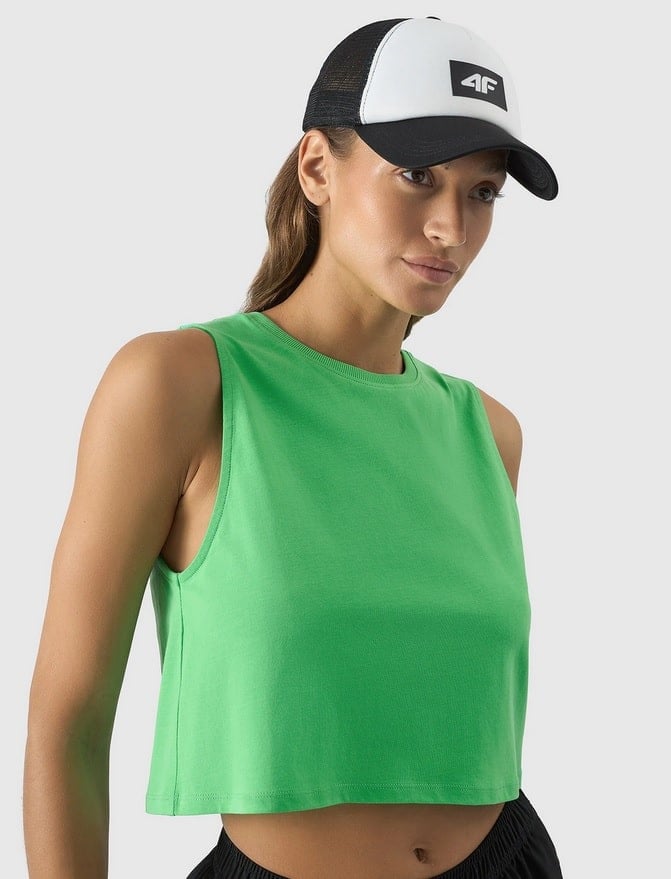 4F SLEEVELESS, GREEN/071