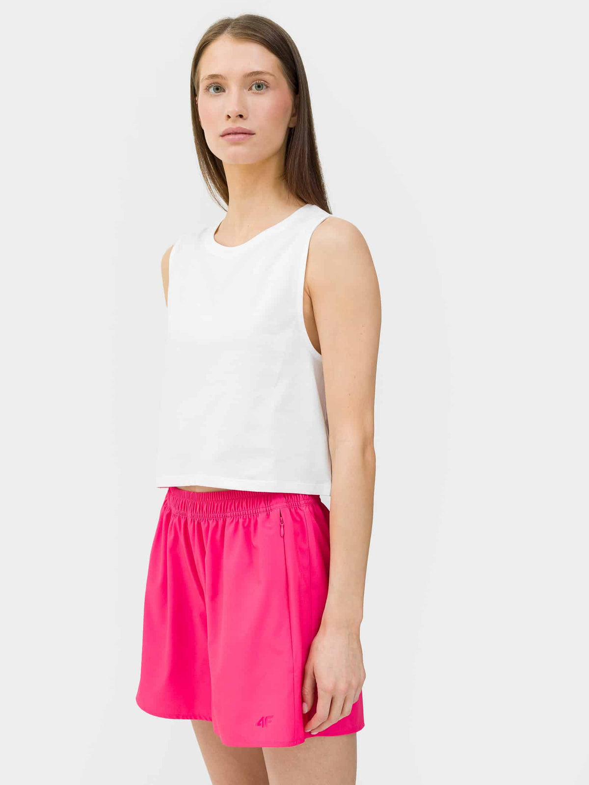 4F SLEEVELESS, WHITE/071
