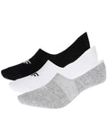 4F SOCKS, COLD LIGHT GREY MELANGE+WHT+DEEP BLK
