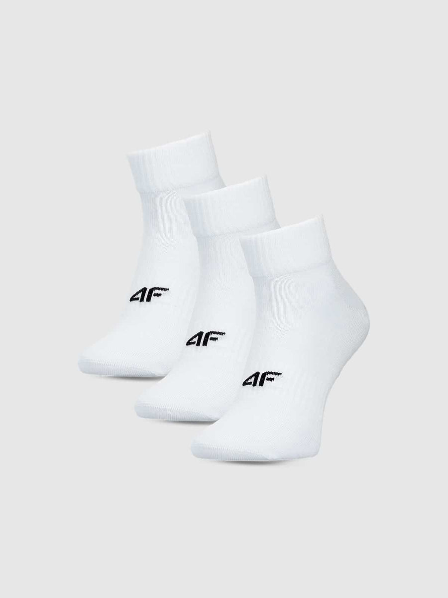 4F SOCKS, WHITE/440