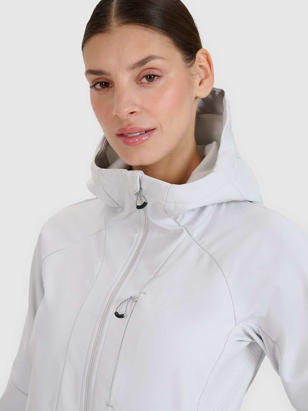 4F SOFTSHELL JACKET, COLD LIGHT GREY