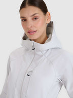 4F SOFTSHELL JACKET, COLD LIGHT GREY