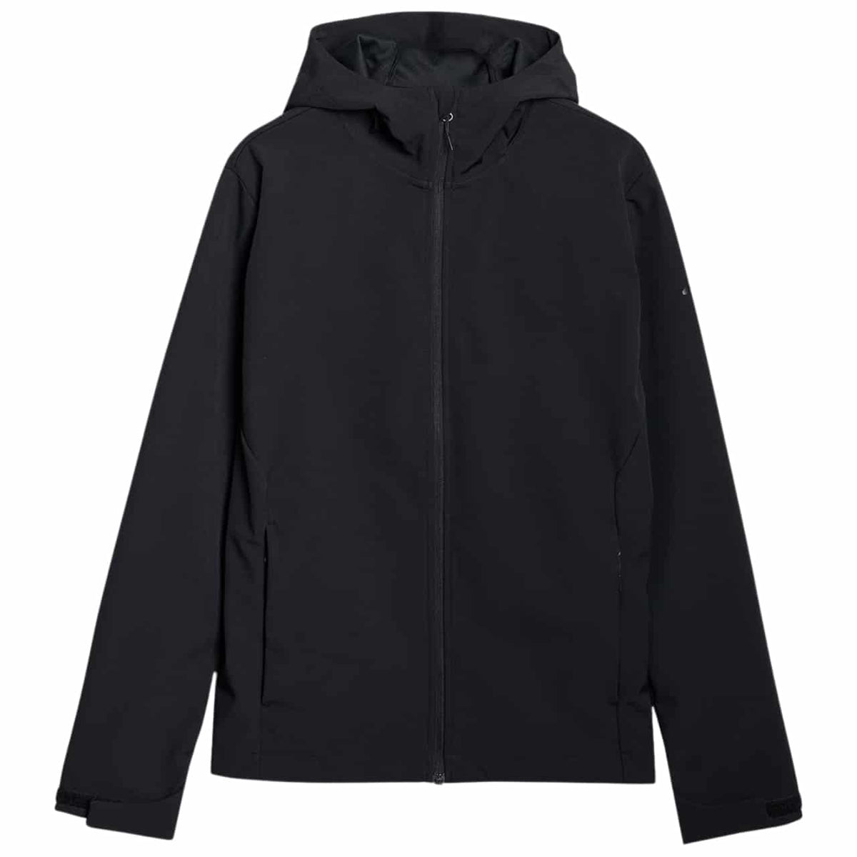 4F SOFTSHELL JACKET, DEEP BLACK