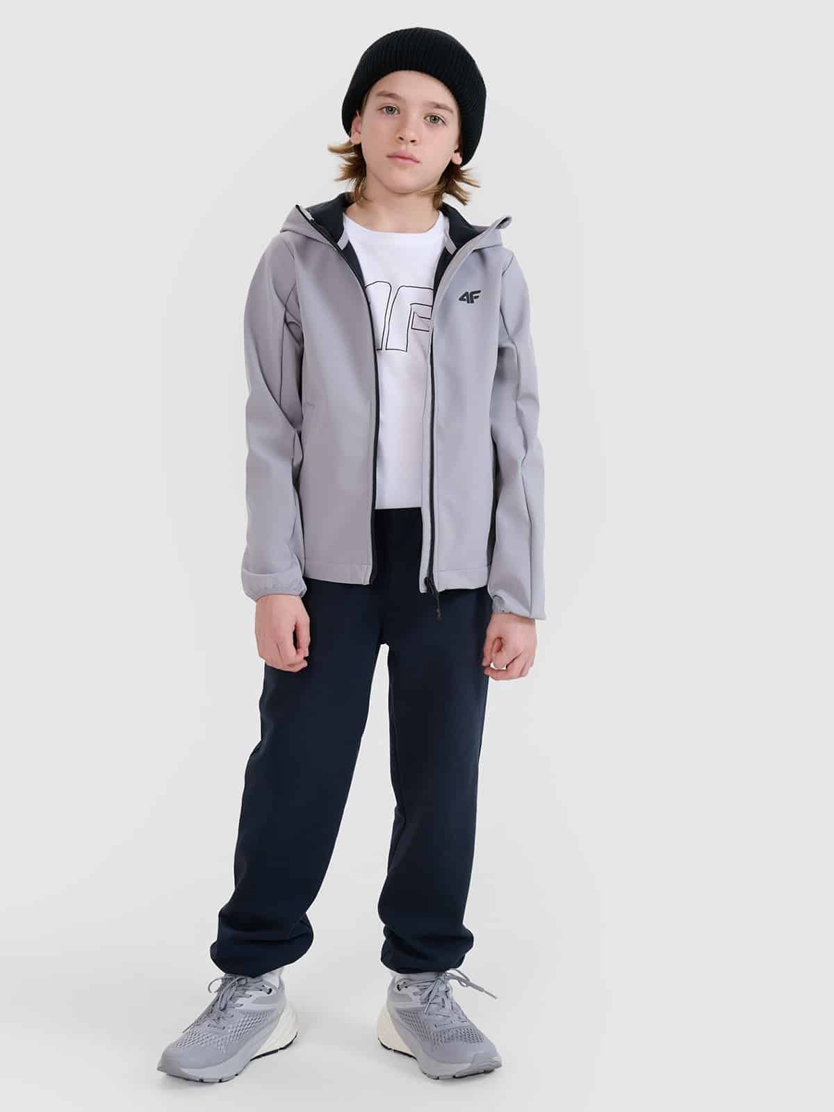 4F SOFTSHELL JACKET, GREY/306