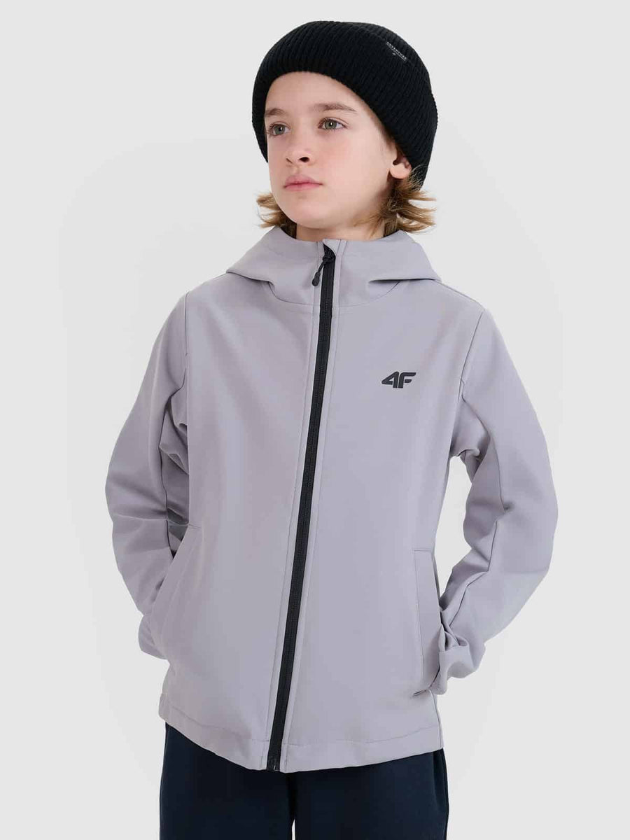 4F SOFTSHELL JACKET, GREY/306