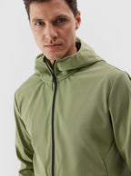 4F SOFTSHELL JACKET, KHAKI