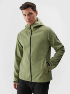4F SOFTSHELL JACKET, KHAKI