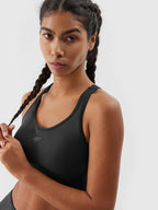4F SPORT BRA, DEEP BLACK_20s