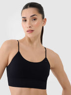 4F SPORT BRA, DEEP BLACK/151
