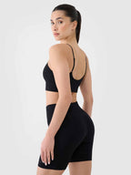 4F SPORT BRA, DEEP BLACK/151