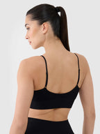 4F SPORT BRA, DEEP BLACK/151